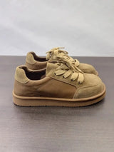 Thick Platform Lace-Up Leather Shoes