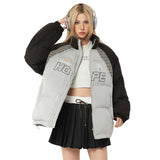 Hope Patchwork Winter Puffer Jacket