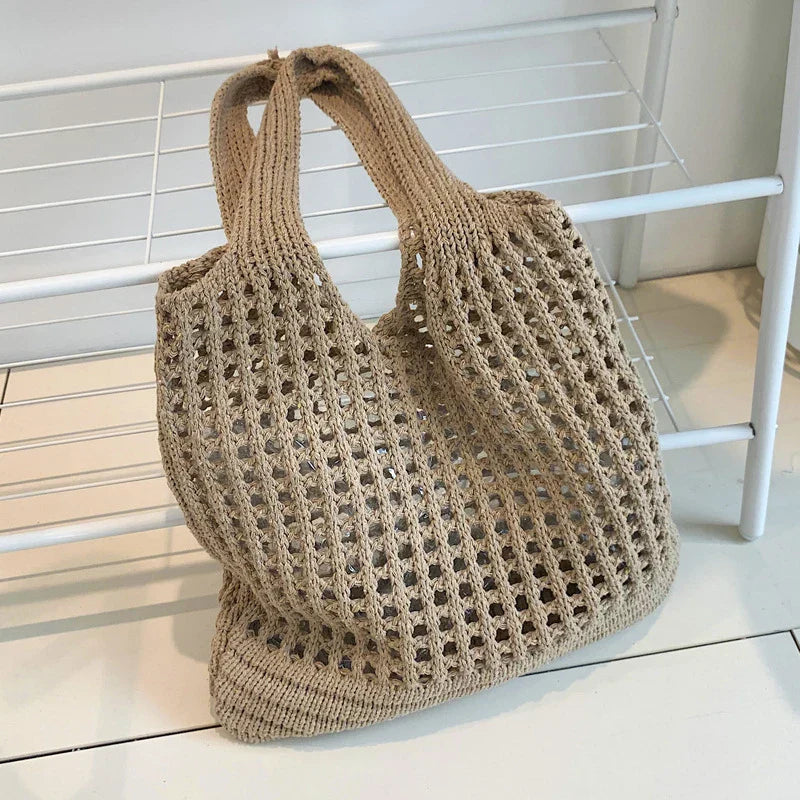 Retro Handgefertigte Häkeltasche für Damen