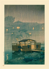 Tree-lined Road Asian Prints