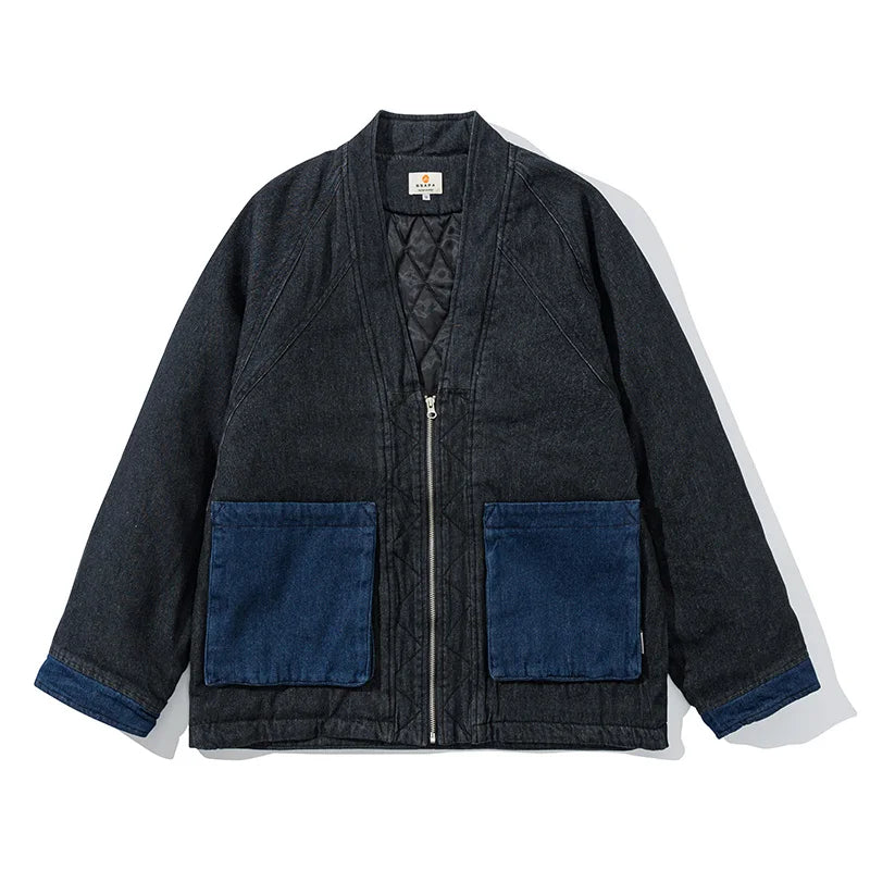 Thick Japanese Kimono Denim Jacket