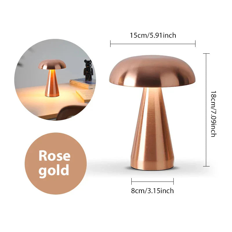 Retro Mushroom Table Lamp
