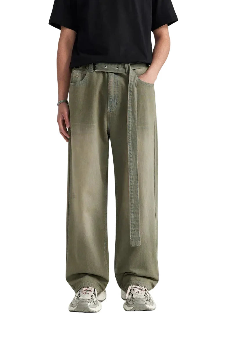 Y2K Retro Washed Jeans
