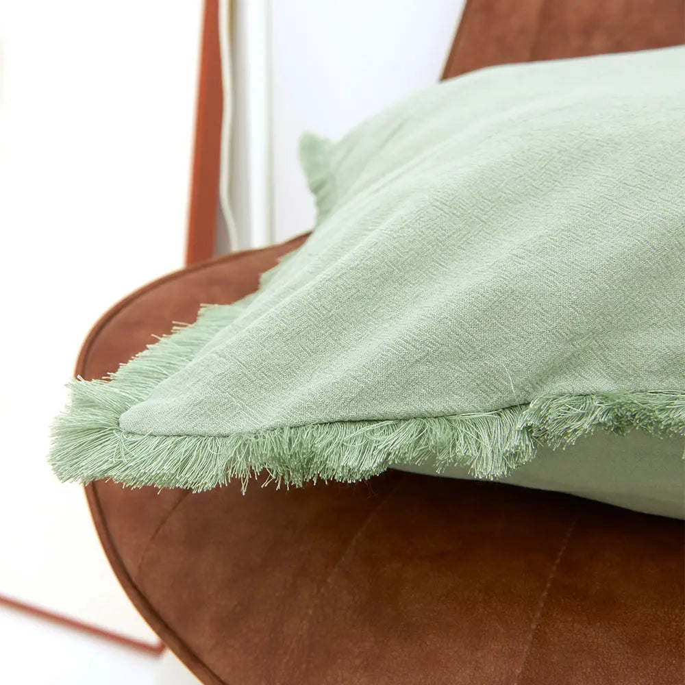 Light Green Cushion Decorative Pillowcase