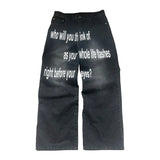 Life Before Your Eyes Wide Leg Jeans