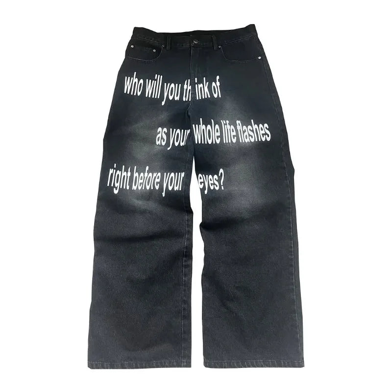 Life Before Your Eyes Wide Leg Jeans