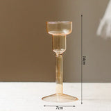 Blue Candle Holder Vase