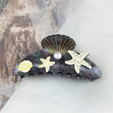 Y2K Claw Shell Starfish Hair Claw