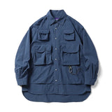Multi-pocket Loose Cargo Shirt