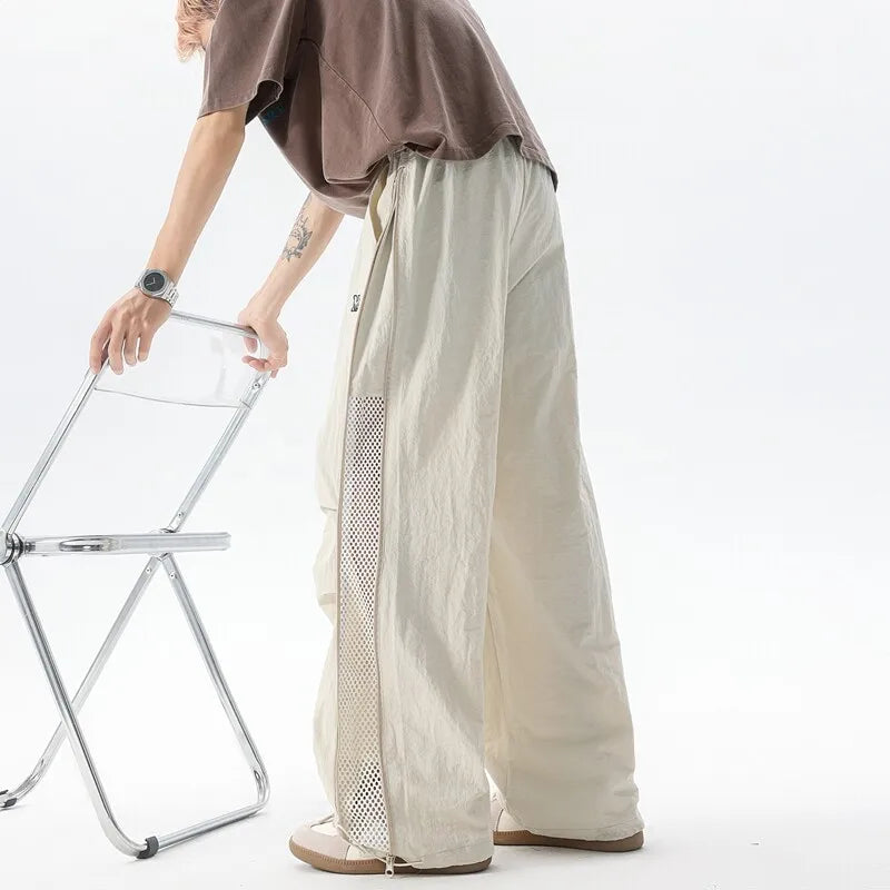Lightweight Cargo Wide Leg Pants