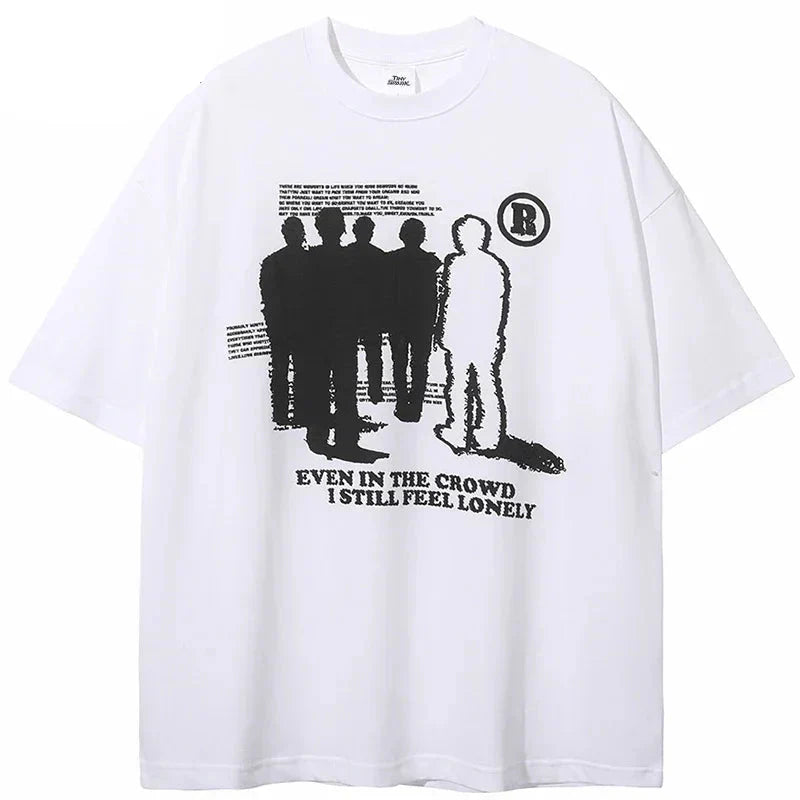 Lonely Shadow Graphic  T-Shirt