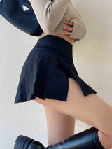 Balletcore Mini Skirt with Bow