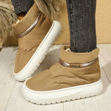 Winter Cotton Padded Thick Sole Shoes
