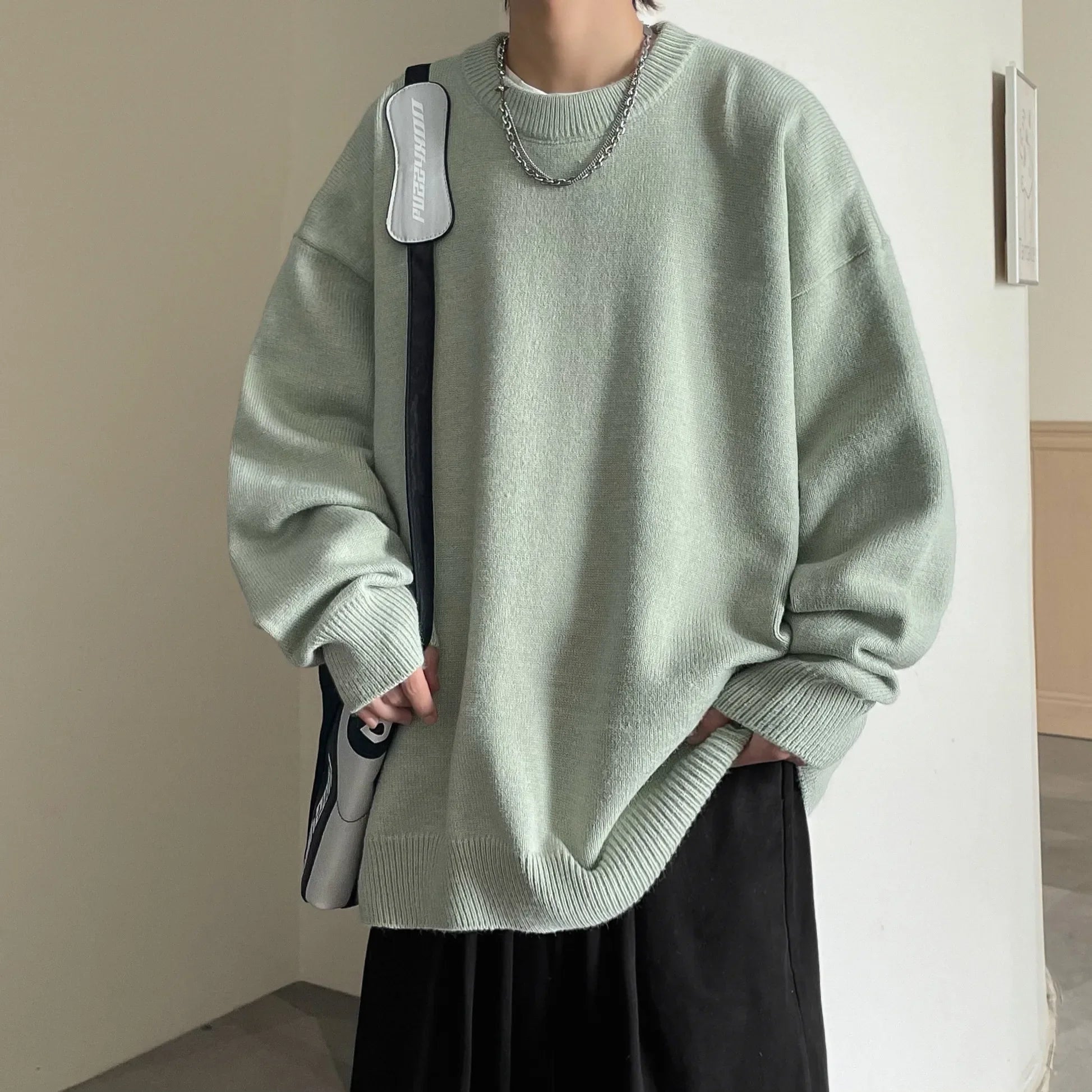 Y2K Bear Soft Boy Sweater