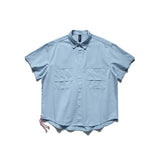 Solid Color Short Sleeve Shirt