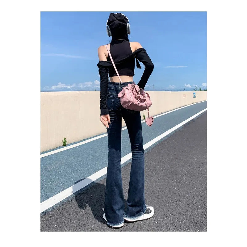 Acubi High Waisted Flare Pants