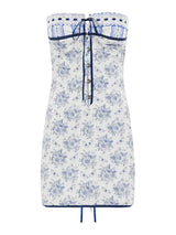 Floral Print Vintage Mini Dress