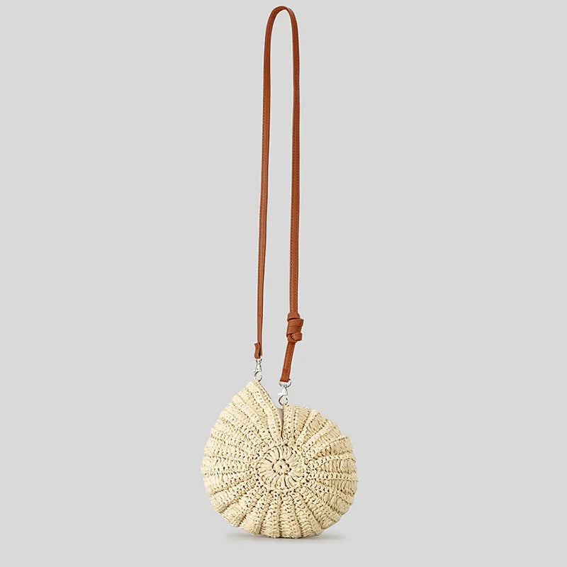 Handmade Shell Knitted Crochet Crossbody Shoulder Bag