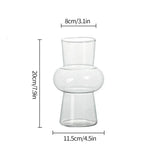 Creative Glass Flower Vintage Vase