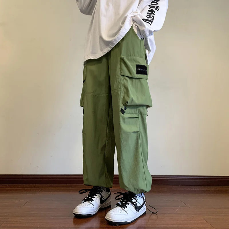 Y2K Tapered Casual Cargo Pants