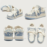 Y2K Retro Graffiti School Sneakers
