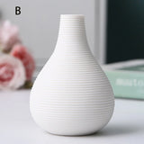 Jarrón Vintage de Cerámica para Plantas Hidropónicas