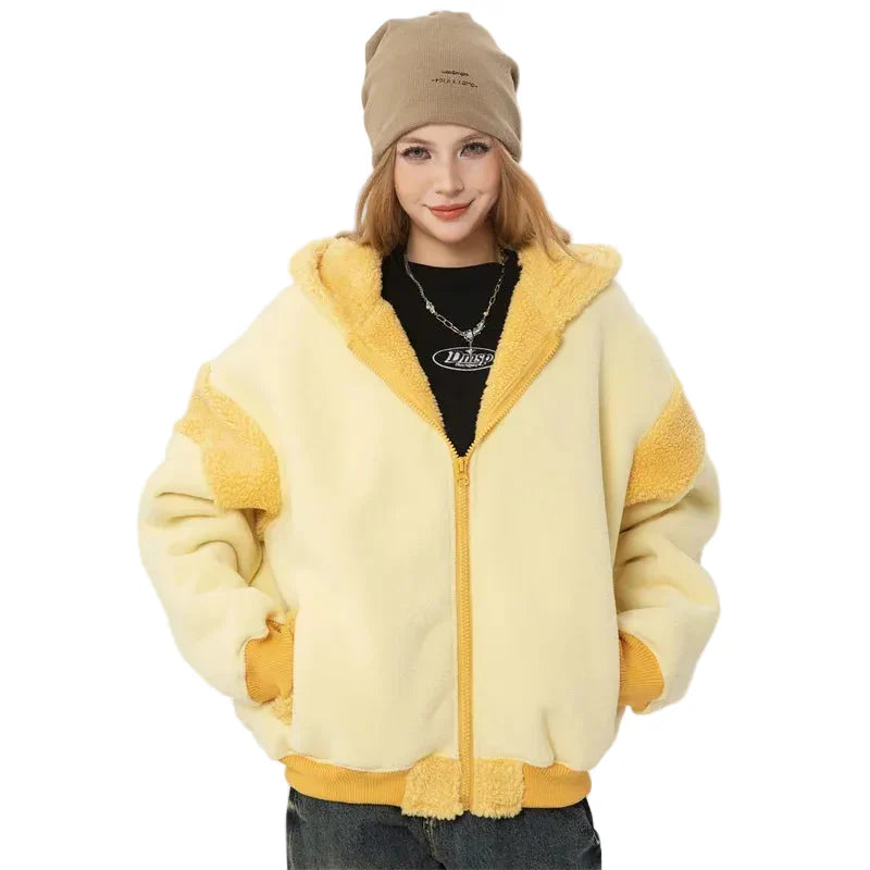 Cozy Plush Winter Designer Hoodie