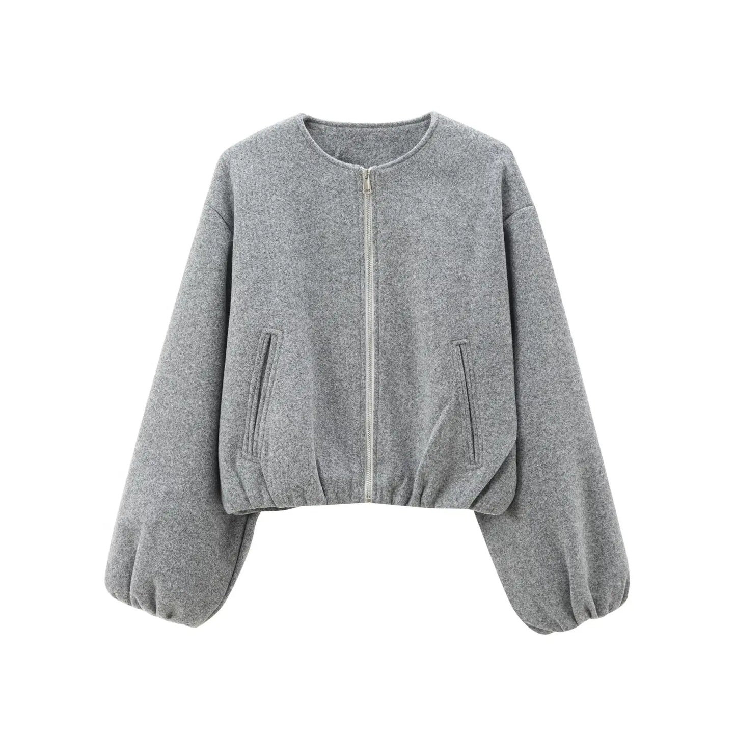 Fleece Women's Soft Zipper Jacket