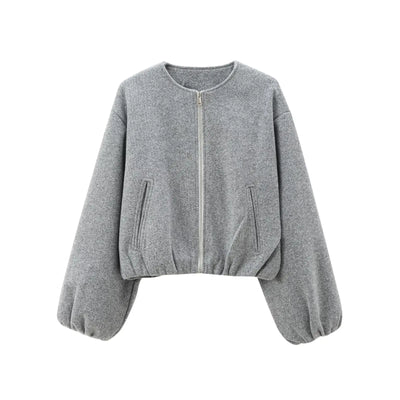 Fleece Women's Soft Zipper Jacket