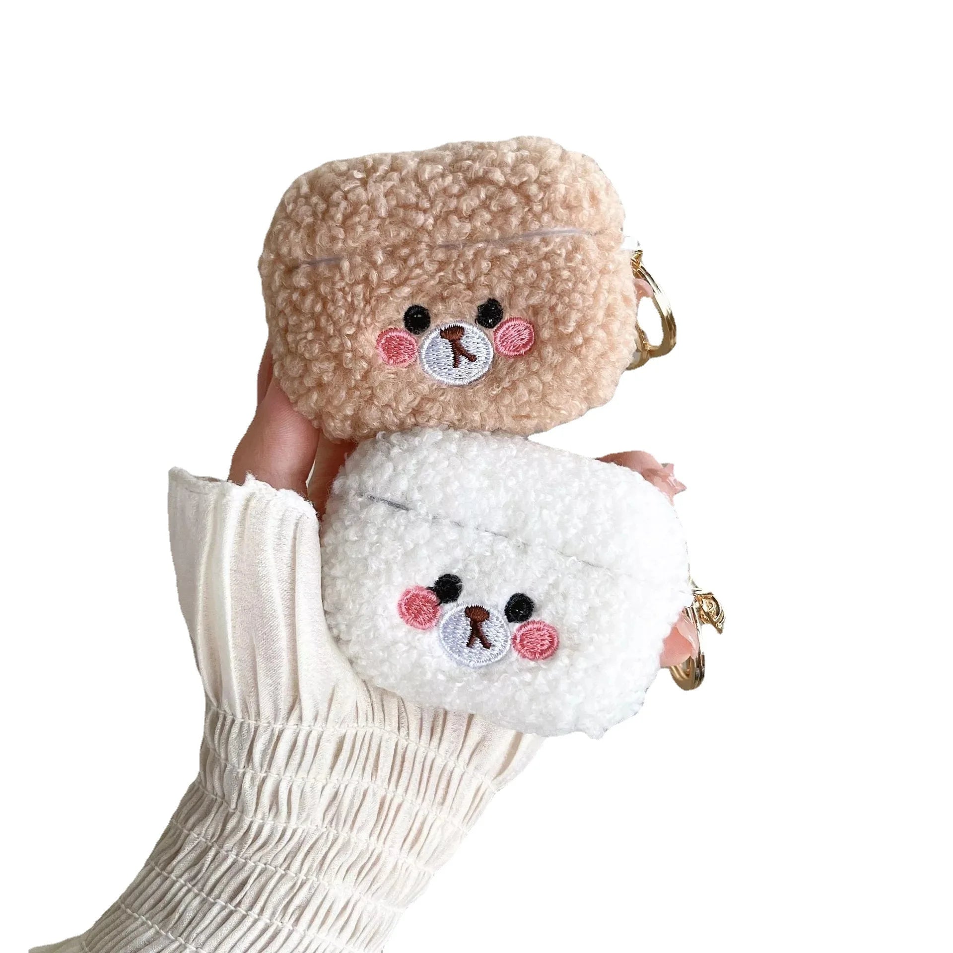 Cute Teddy Bear Airpods Cases