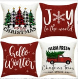 Vintage Christmas Pillow Covers