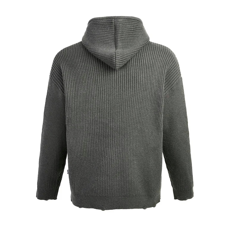 Casual Loose Knitted American Hoodie
