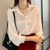 Corporate Girl Chiffon Women's Shirt
