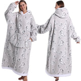Cartoon Tragbare Homewear Pyjama-Decke