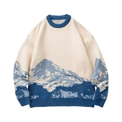 Mount Fuji Snow Sweater