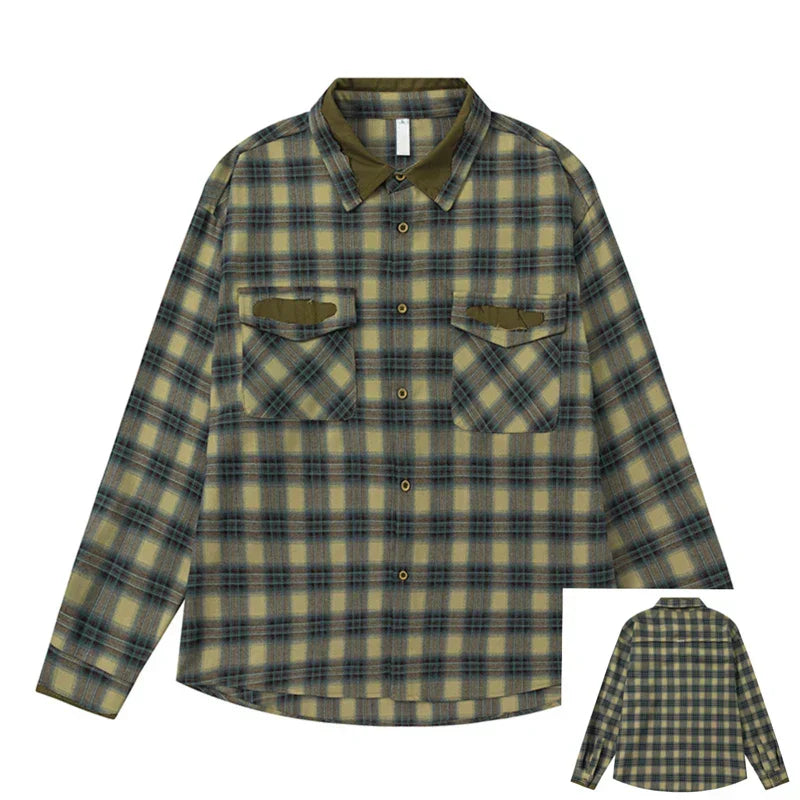 Plaid Print Women's Shirt
