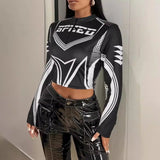 Y2K Motorcycle Cropped Punk Jacket