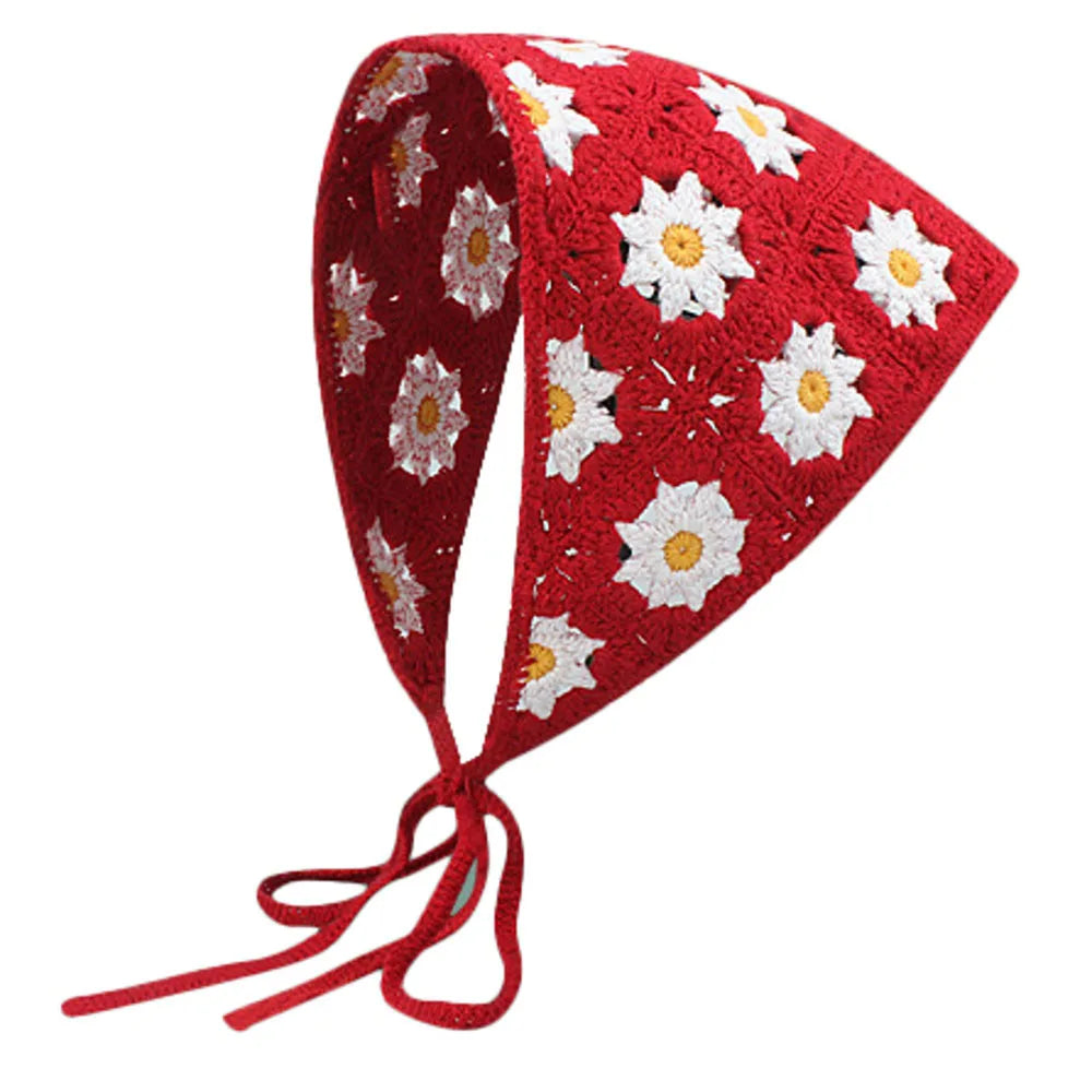 Summer Concert Crochet Head Bandana