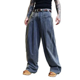 Washed Gray Bending Jeans