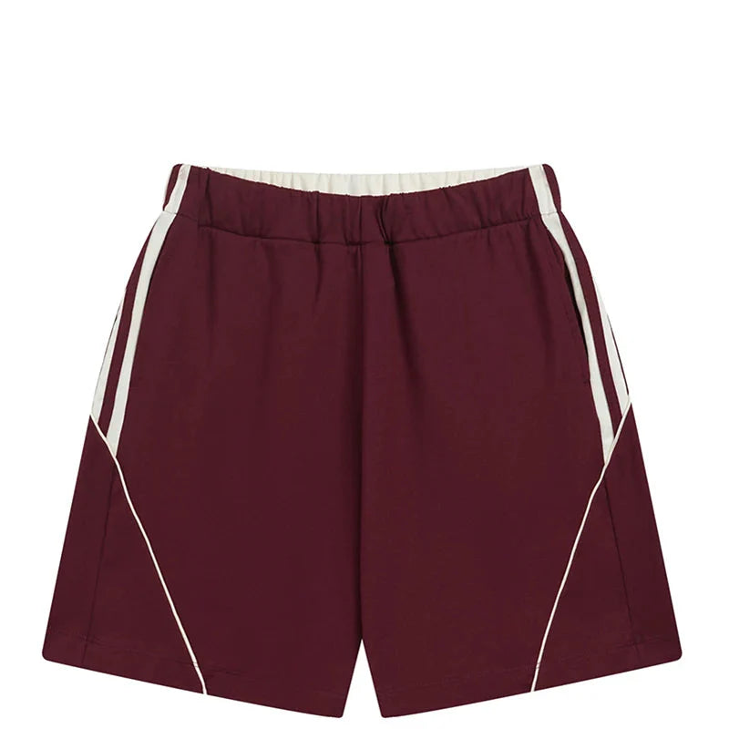Varsity Patchwork Baggy Short