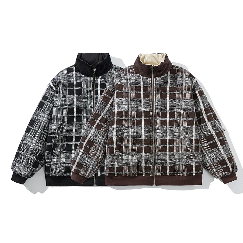 Thick Double-Sided Winter Puffer Jacket