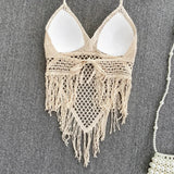 Camisetas de punto y tops estilo bohemio para mujer