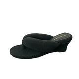 Rounded Toe Women's Wedge Slippers
