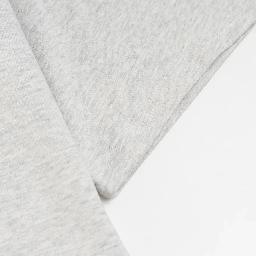 Loose Fit Letter Embroidery T-Shirt