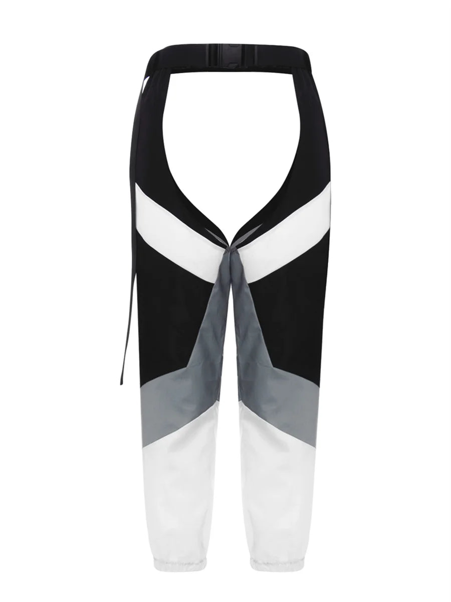 Y2K Baddie Cut-Out Festival Pants