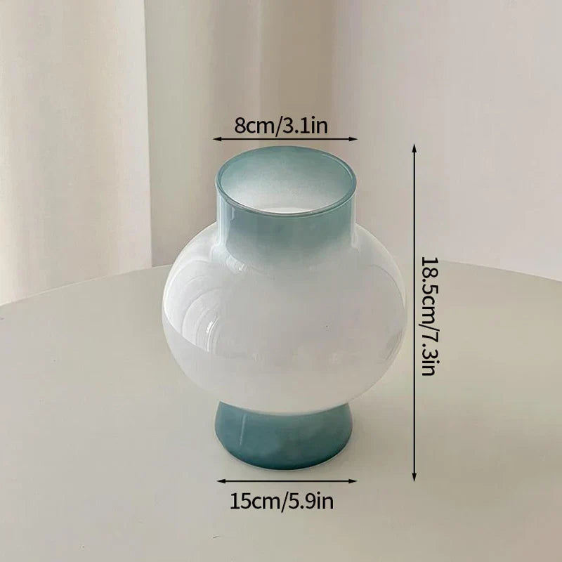 Creative Glass Flower Vintage Vase