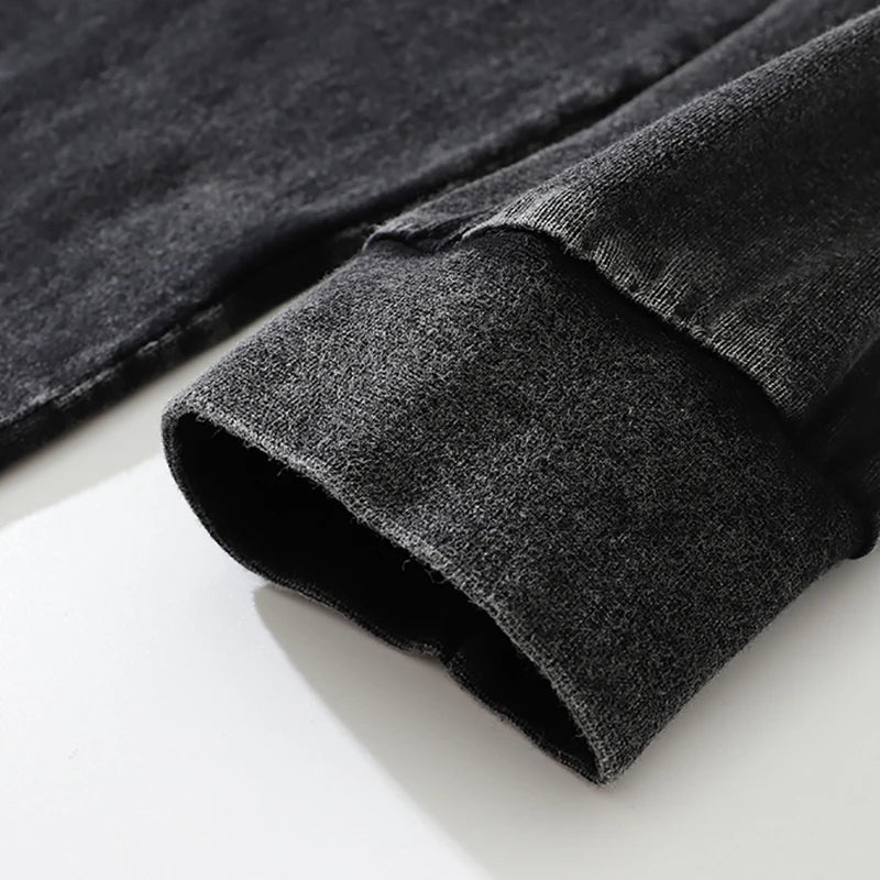 Plain Long-sleeved Blank T-shirt