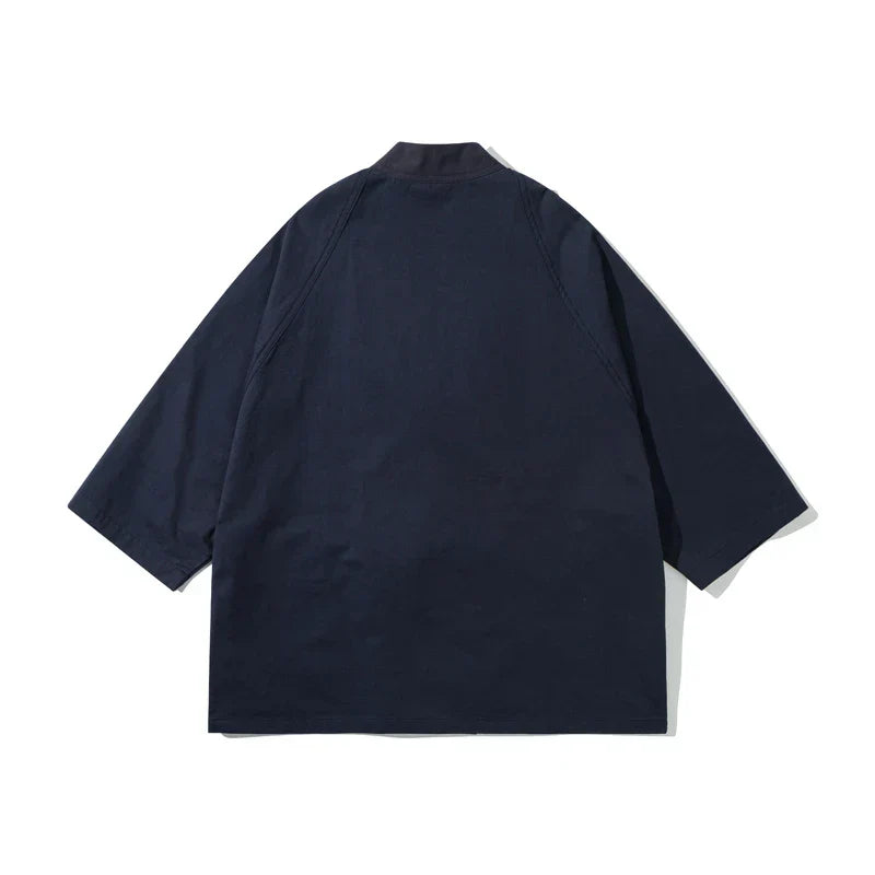 Vintage Loose Japanese Kimono Cardigan Shirt