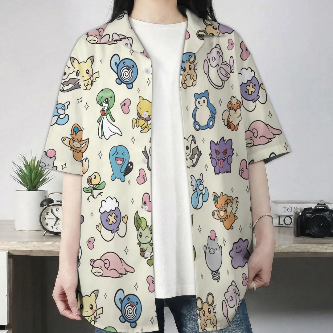Funny Cartoon Short Sleeve Shirt