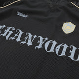 Breathable Spliced Letter Patchwork T-Shirt